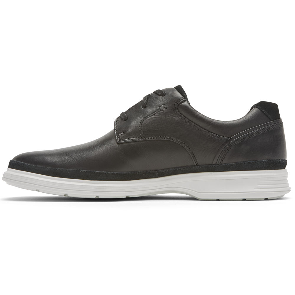 Rockport Mens Dress Sports 2 Go Plain Toe - Sneakers Black - POJ217650